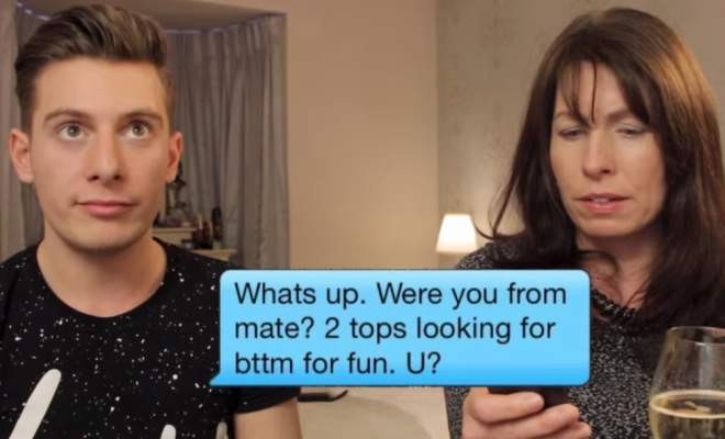 Mom Reads Son’s Explicit Grindr Messages