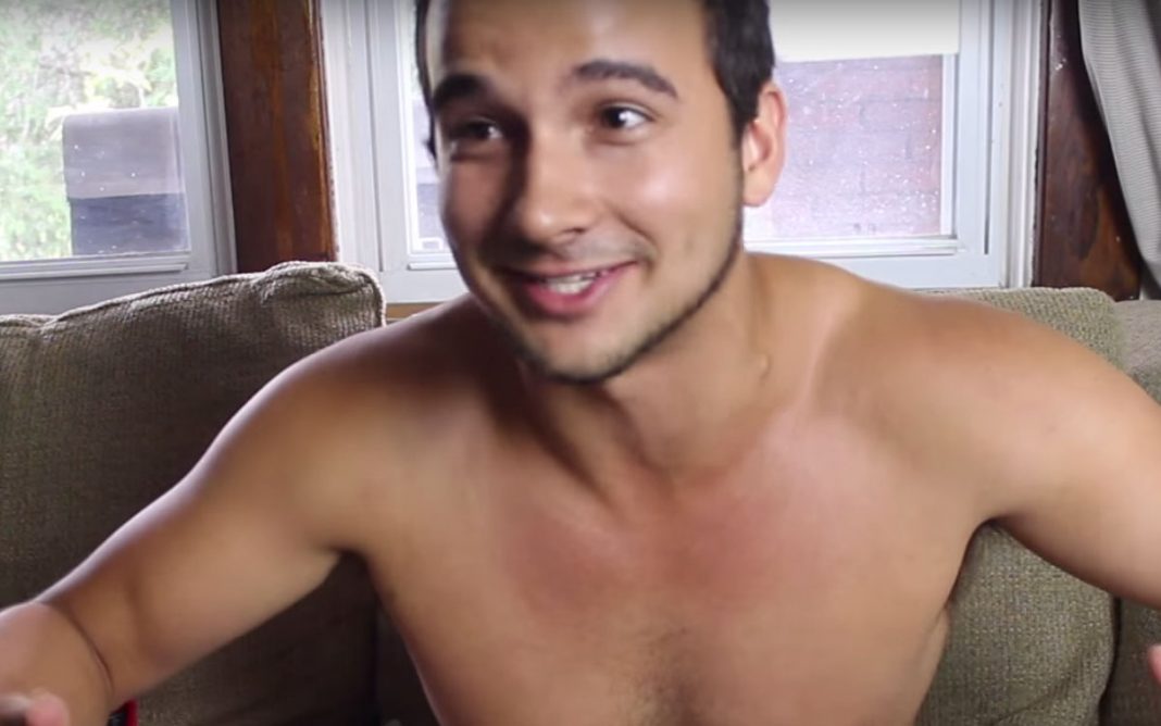 Straight guys react to Andrew Christian underwear.