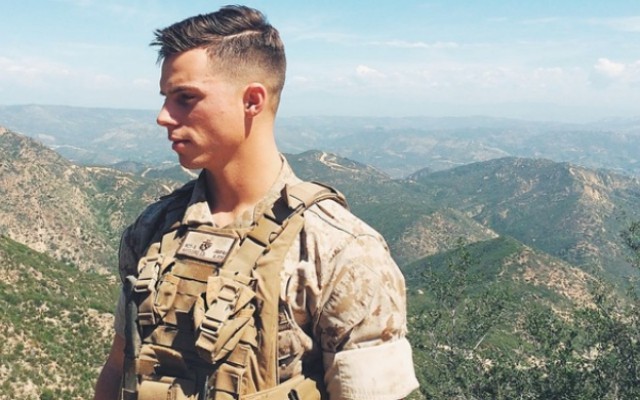 The internet is obsessed with this marine.