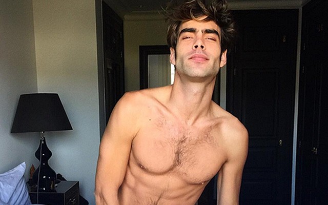 Spanish Stud Jon Kortajarena Hijaked Vogue Hommes Instagram