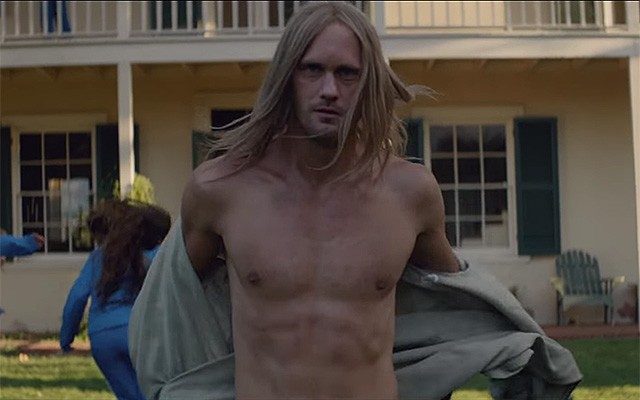 Alexander Skarsgård Sports a Loin Cloth for New Role