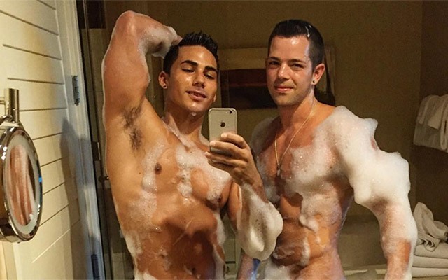 Topher Dimaggio Posts Sudsy Instagram Selfie