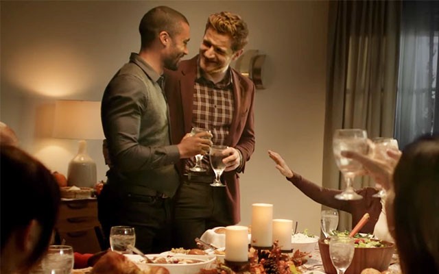 Gay couple in Kohl’s holiday commercial