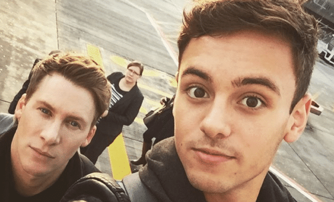 Tom Daley Proposed to Dustin Lance Black