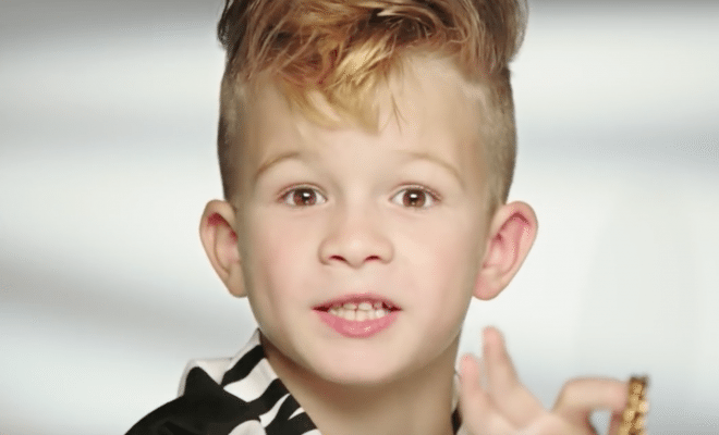 Little Boy Stars in a Barbie Commercial