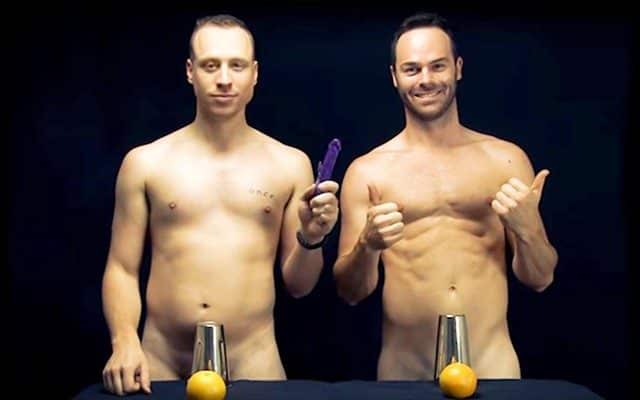 Naked Magicians Mystify and Mesmerize with Cheeky Illusions