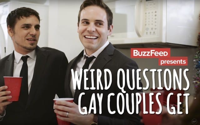 Weird Questions Gay Couples Get