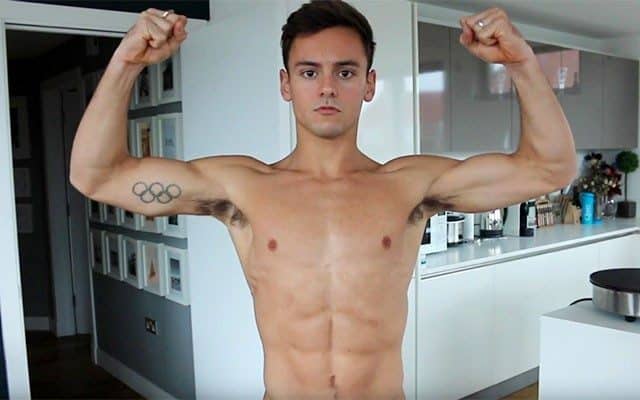 Tom Daley Talks About the Perks of Protein