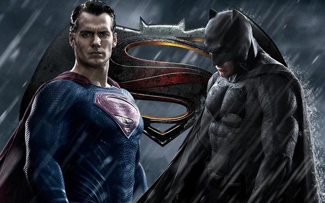 This is a photo from the upcoming ‘Batman v Superman: Dawn of Justice’ film.