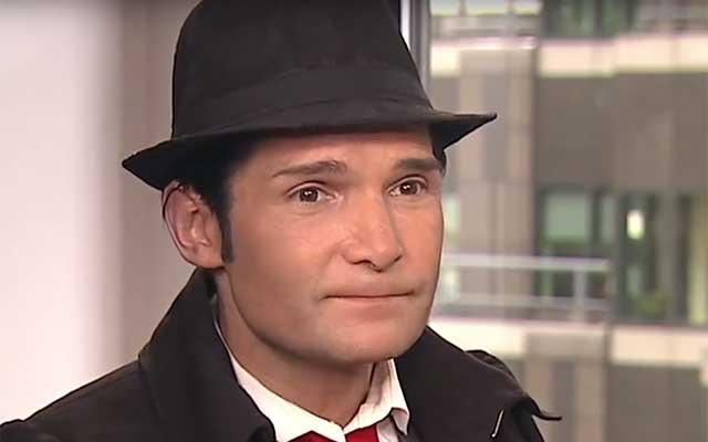 This is a photo of Corey Feldman.