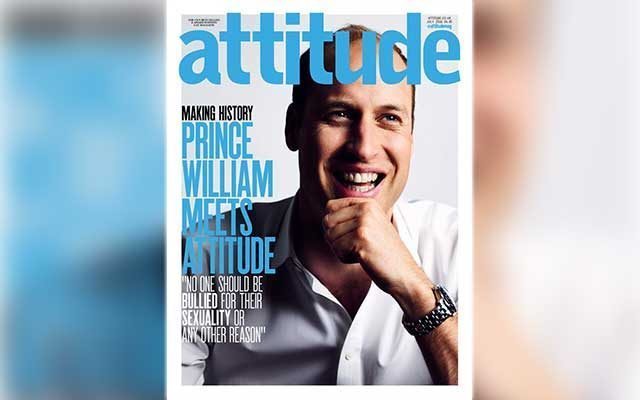 Prince William Graces the Cover of Gay Magazine