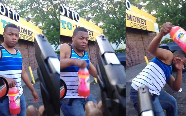 Disturbing Video of Man Pointing Gun Using Gay Slurs Goes Viral