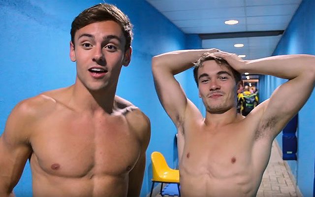 Tom Daley and Dan Goodfellow Celebrate Win With Selfie