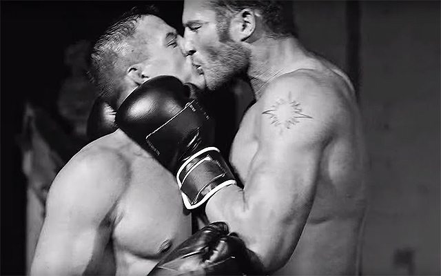 Versace Launches Cologne With Homoerotic Boxing Match