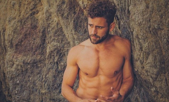 Bachelor Nick Viall shirtless