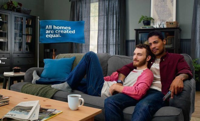 IKEA Features Interracial Gay Couple In New Campaign