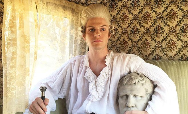 Evan Peters in 'American Horror Story: Roanoke'