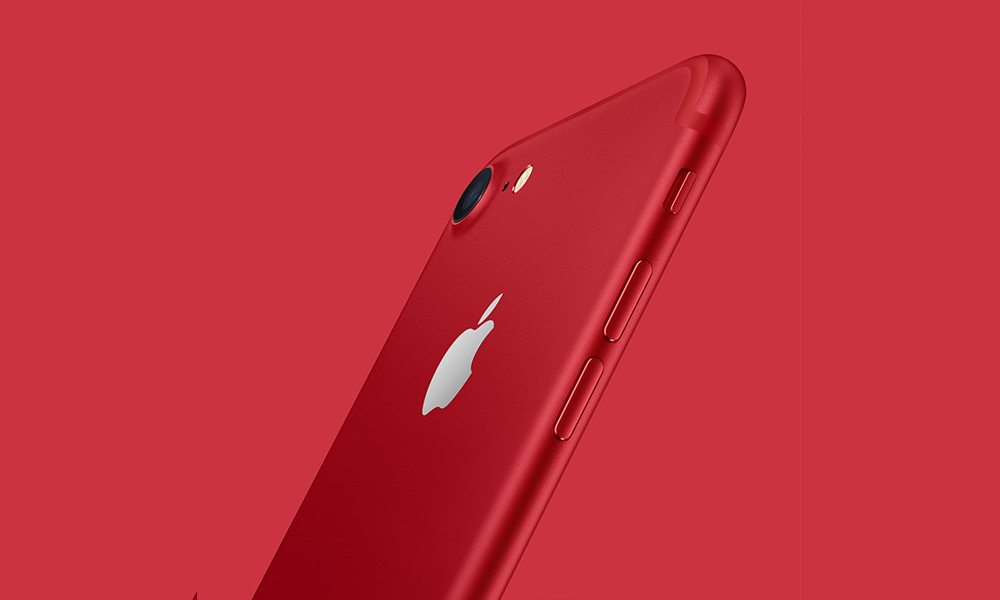 PRODUCT(RED) red iPhone