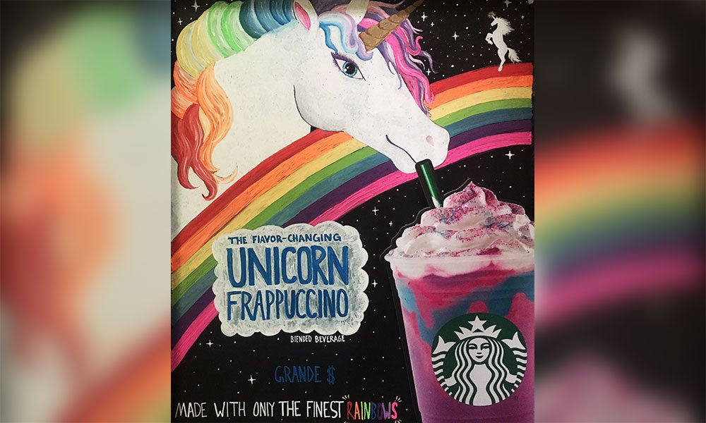 Starbucks Unicorn Frappuccino