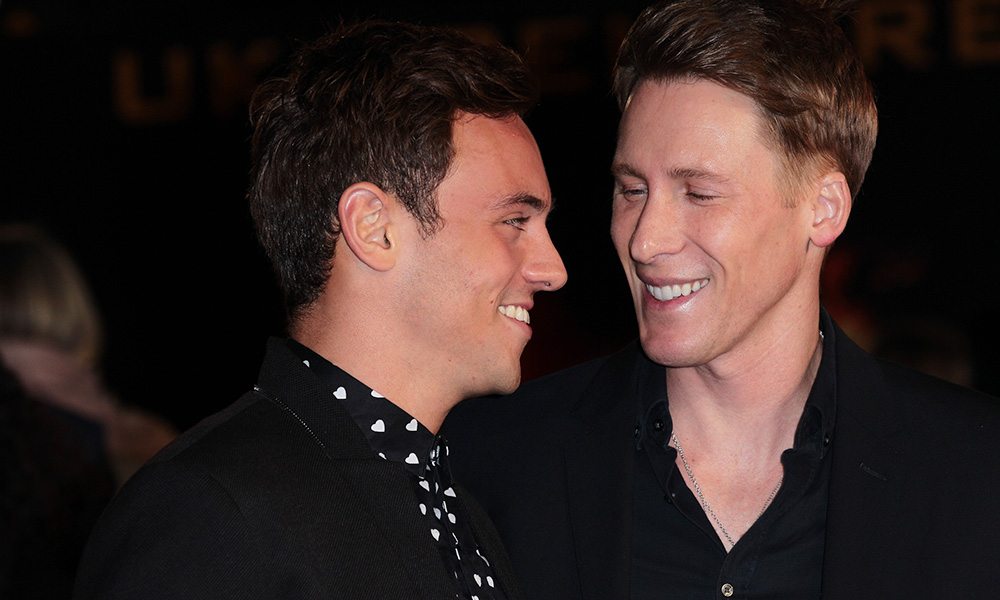 Tom Daley and Dustin Lance Black