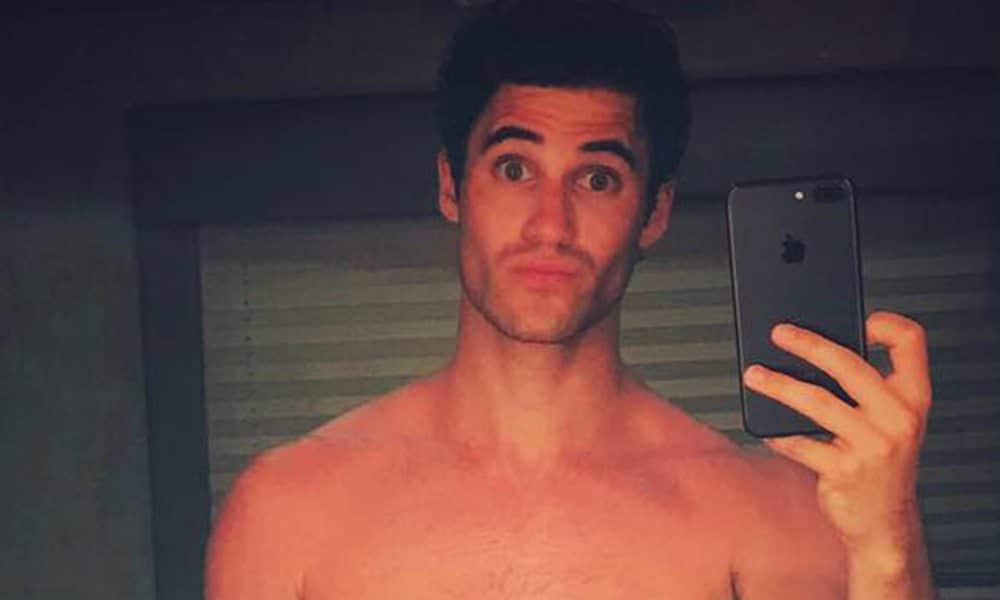 Darren Criss Shows Off His Full-Body Sunburn