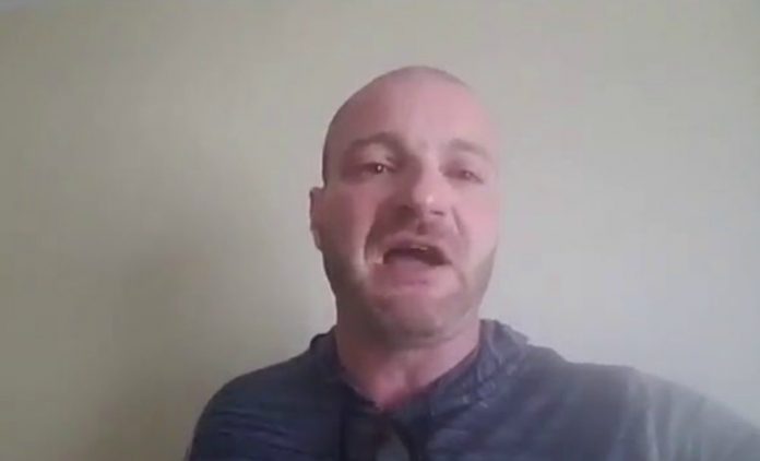 Cowardly Neo-Nazi Whimpers After Learning He’s Wanted for Arrest