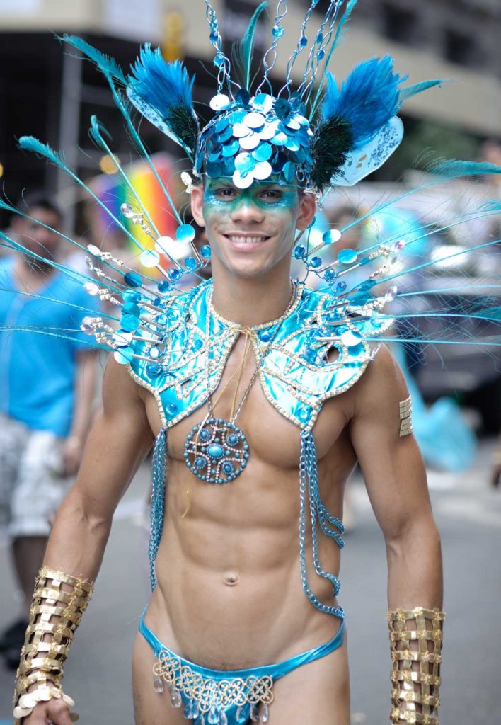 Hot guy at the NYC Gay Pride Parade