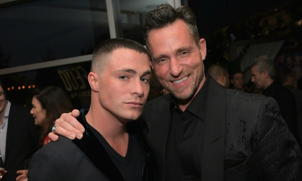 Colton Haynes and Jeff Leatham