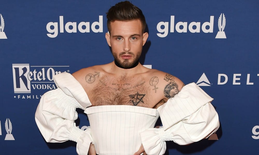 Nico Tortorella attends the 29th Annual GLAAD Media Awards