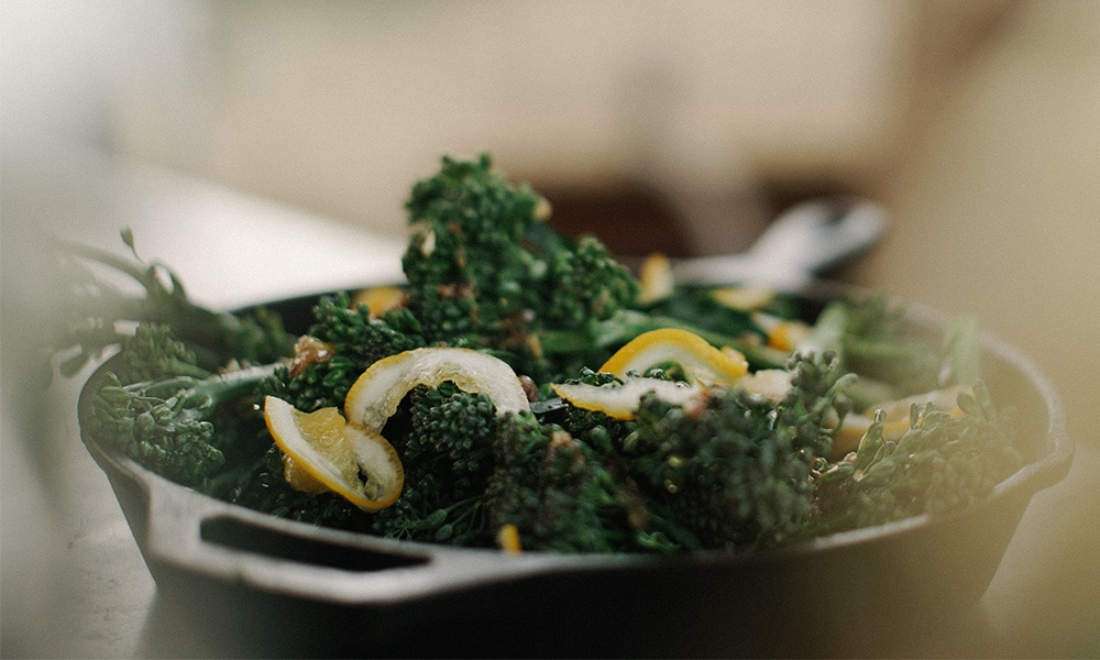 This is Broccoli in a bowl