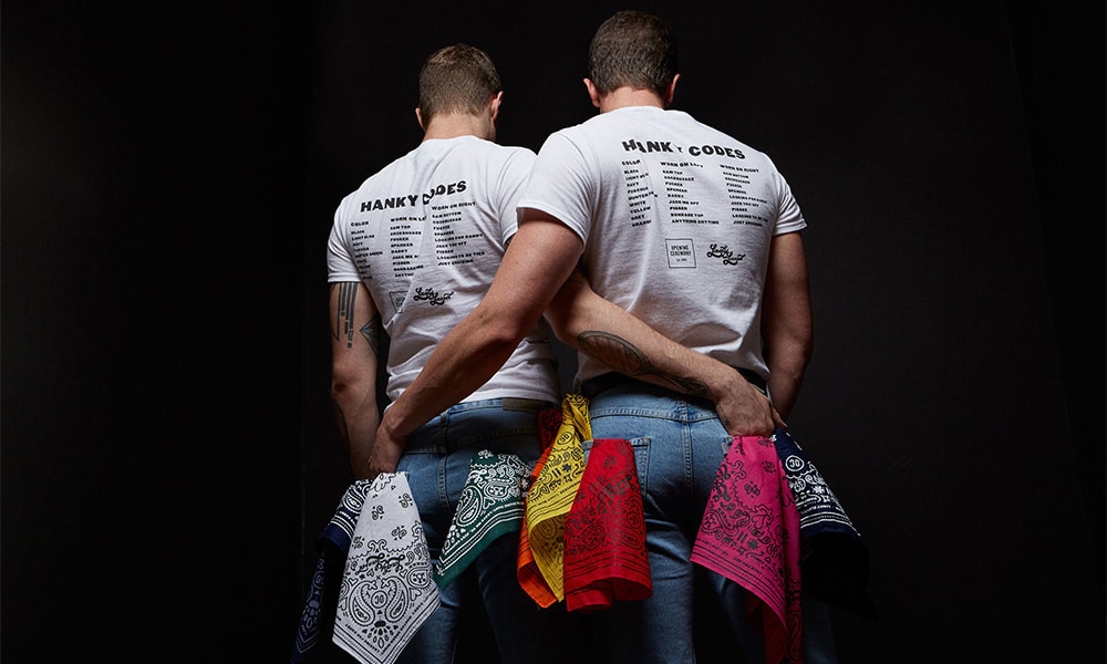 Ladyfag and Opening Ceremony Hanky Code Bandanas