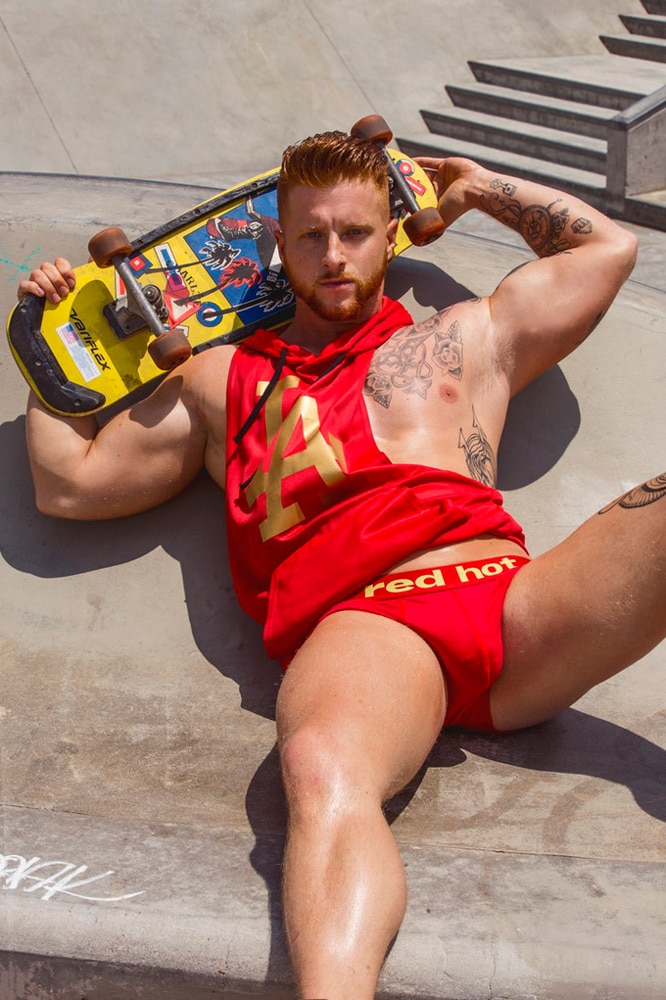 'Red Hot American Boys' 2019 Calendar Benefits Athlete Ally