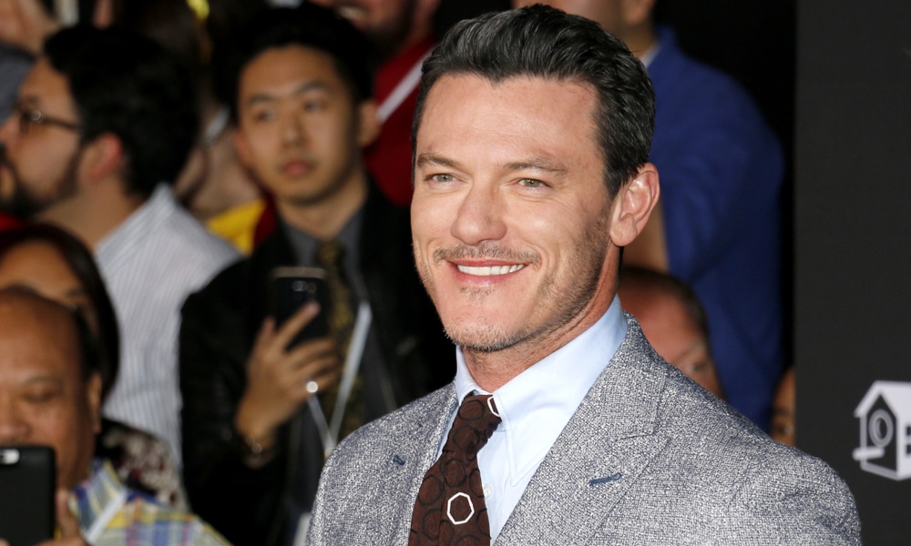 Luke Evans at the Los Angeles premiere of 'Beauty And The Beast'