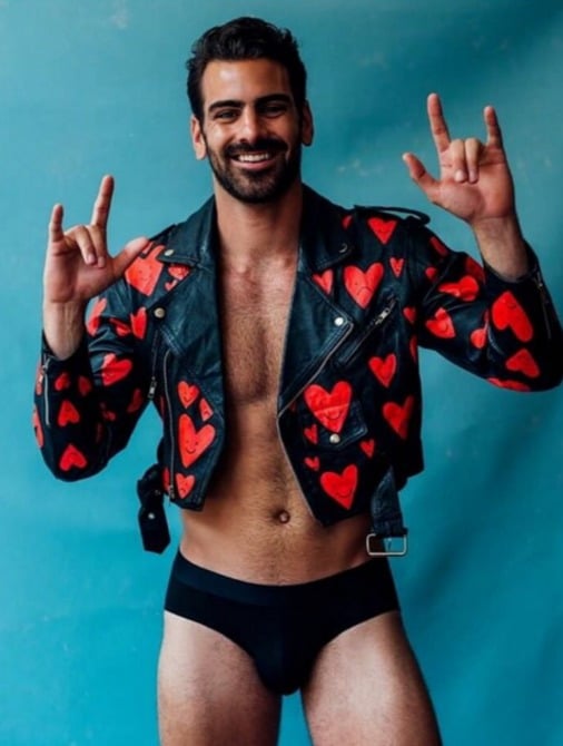 Nyle DiMarco on the cover of Gay Times cover