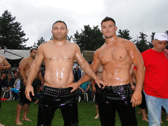 Oil wrestling is the hottest sport in Turkey. 