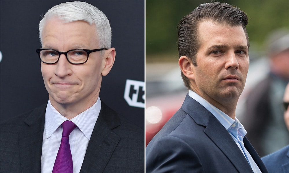 Anderson Cooper Debunks Trump Jr.'s Fake News Claim