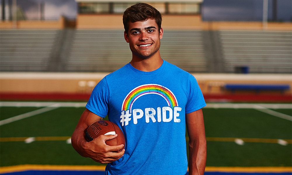 Indiana State football player Jake Bain