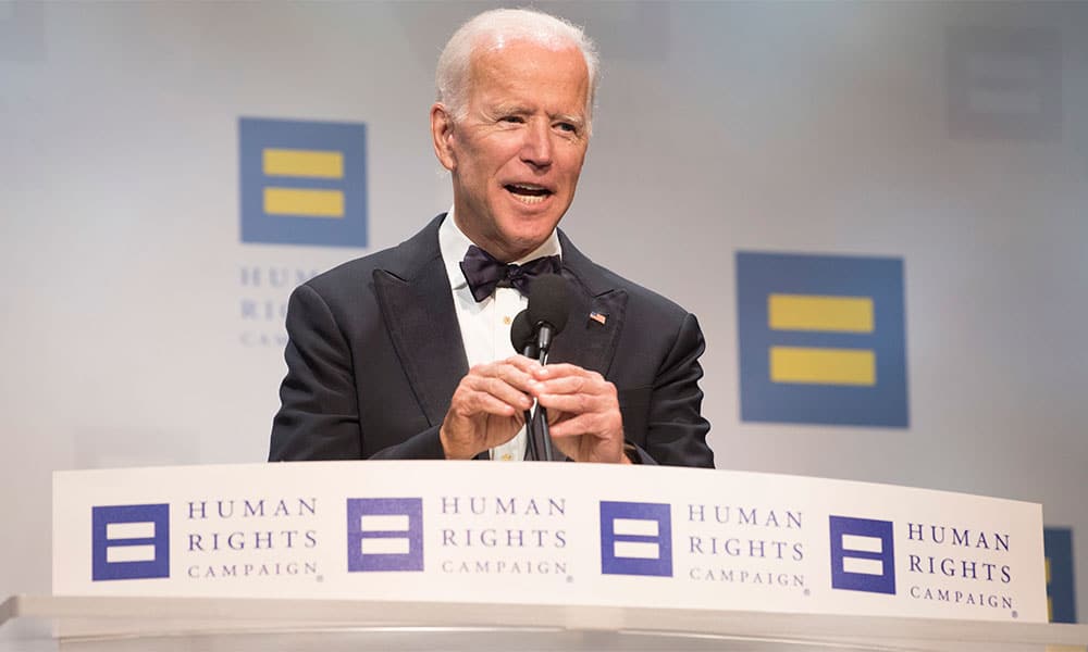 Joe Biden Calls Homophobia a 'Disease' During LGBT Dinner Speech