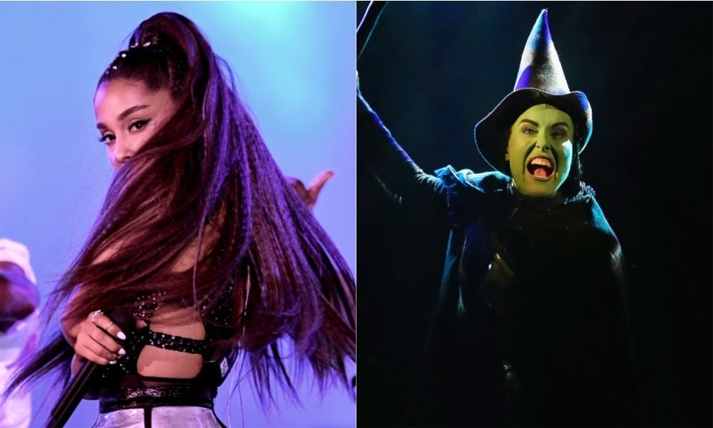 Ariana Grande and Elphaba