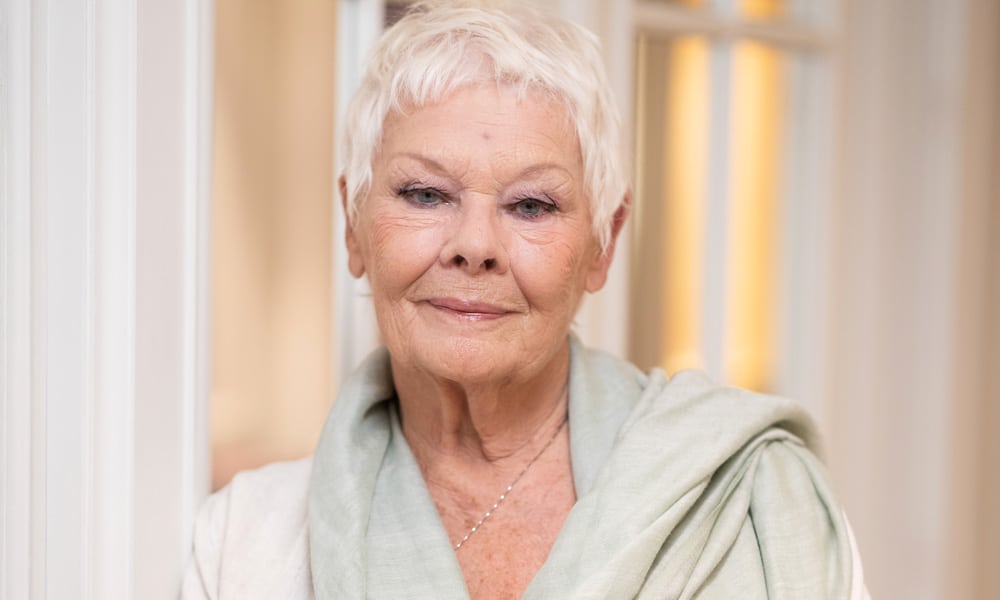 Judi Dench poses for a portrait