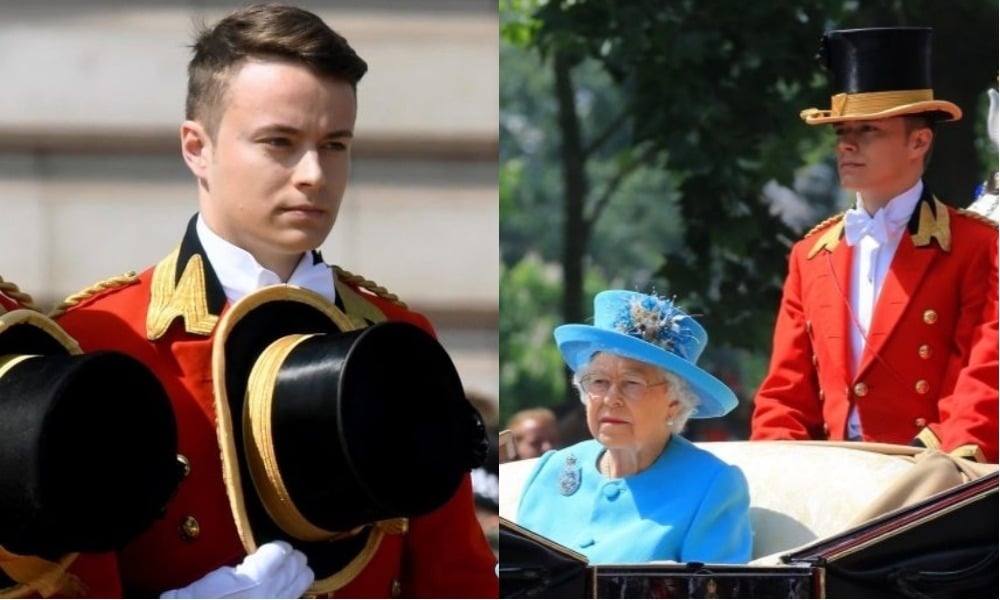 Queen Elizabeth's openly gay royal footman, Ollie Roberts.