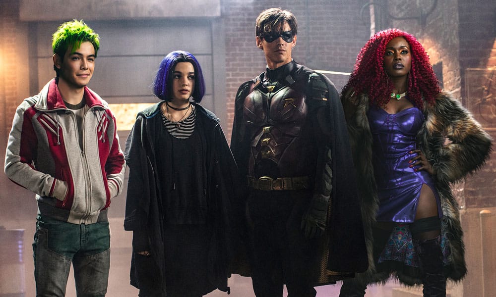 Cast of 'Titans' on the DC Universe Platform