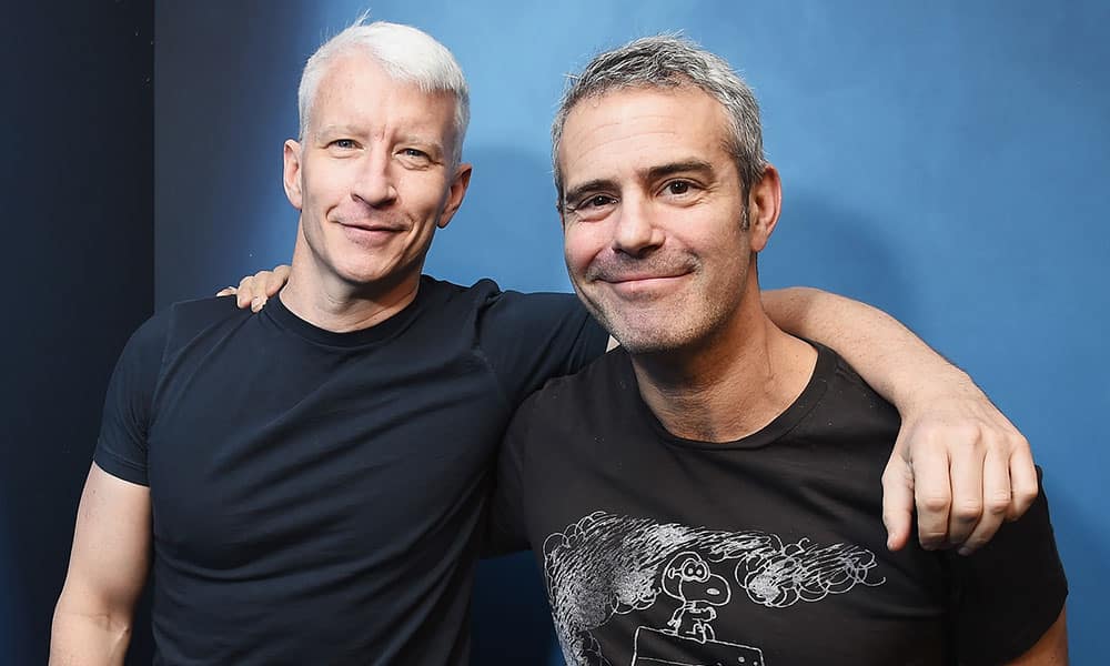 Anderson Cooper and Andy Cohen