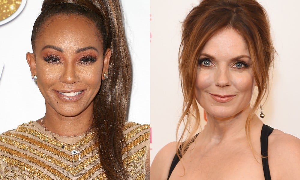 Mel B and Geri Halliwell