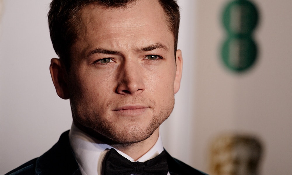 Taron Egerton attends the EE British Academy Film Awards