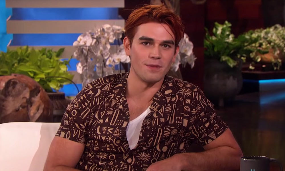 KJ Apa Flashed His Derrière for Ellen DeGeneres