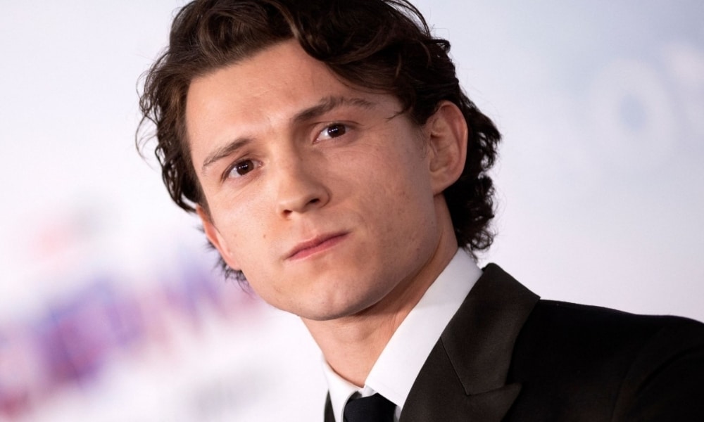 English actor Tom Holland attends the 