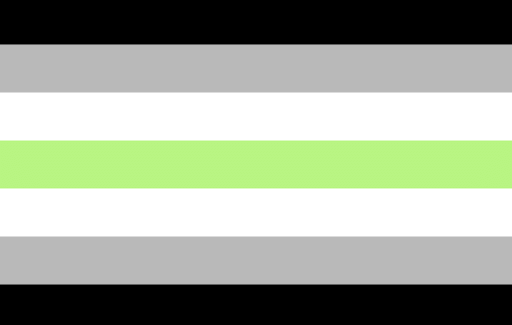 The Agender Flag