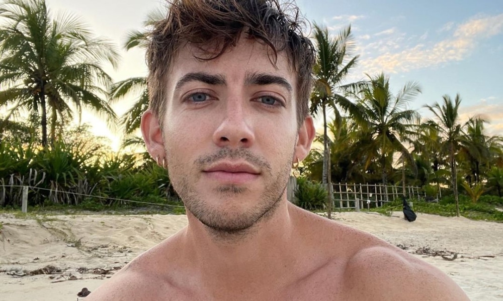 Kevin McHale Celebrates His Birthday Bare on the Beach