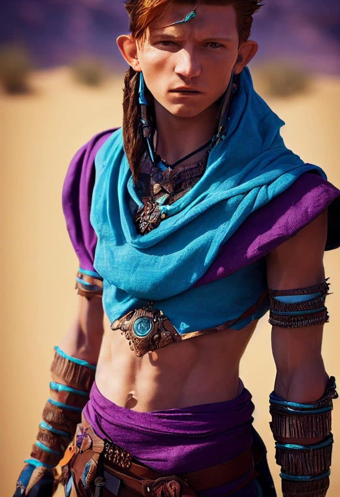 Tom Holland as Gerudo Town Link 